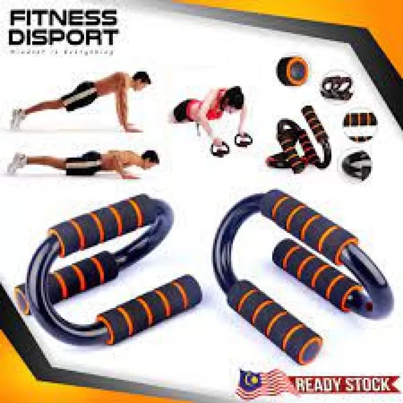 1 x Imported Workout S-Type Exercise Push Up Bar Gym or Men - Oshi.pk - Buy & Sell Online