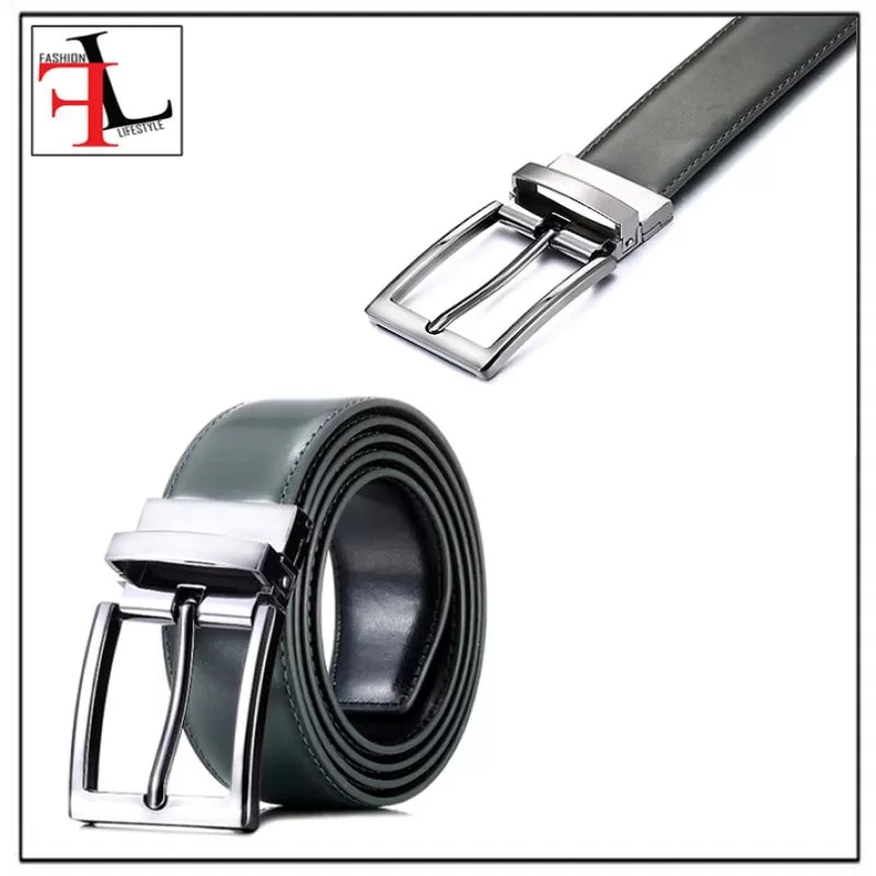 Pack of 2 - Imported Leather Best Quality Belt for Men/Boys - Oshi.pk - Buy & Sell Online