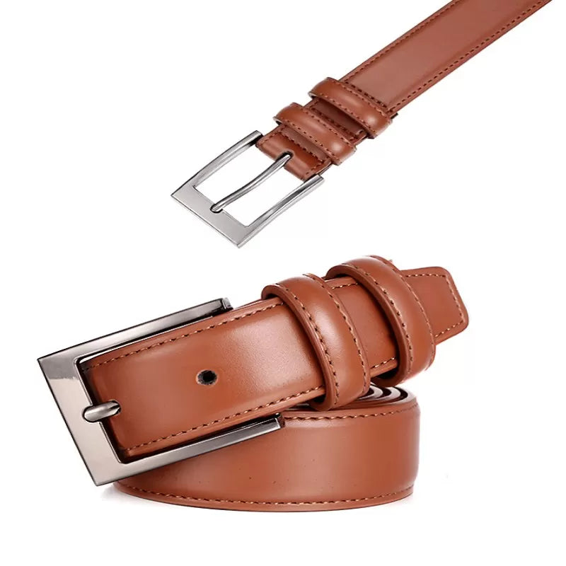 Pack of 2 - Imported Leather Best Quality Belt for Men/Boys - Oshi.pk - Buy & Sell Online
