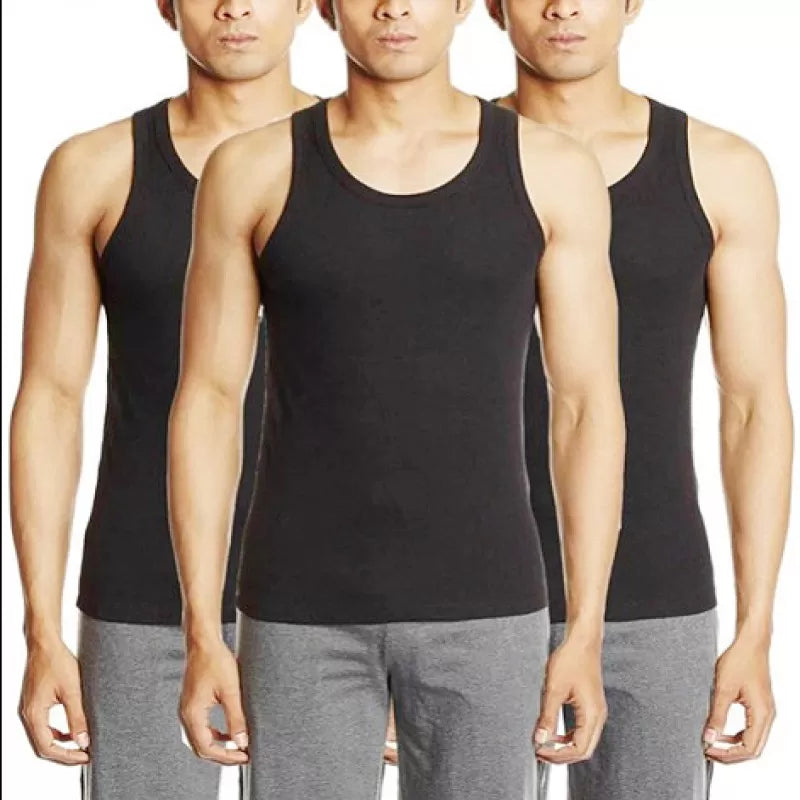 Pack of 3 – Branded Cotton Luxury Sleeveless Vest for Men - Oshi.pk - Buy & Sell Online