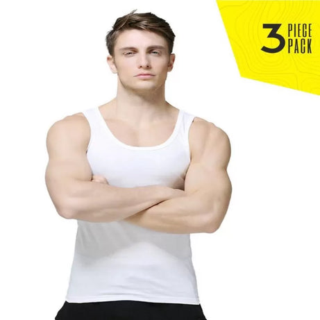 Pack of 3 – Branded Cotton Luxury Sleeveless Vest for Men - Oshi.pk - Buy & Sell Online