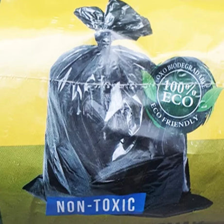 Garbage Bags For Dustbin Pack Of 35 18 X 24 Inch + Free Gift / Garbage Bag (1 Roll / 32 Bags) - Oshi.pk - Buy & Sell Online