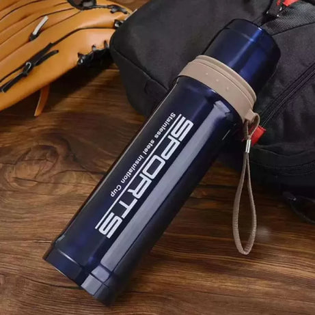 Hot N Cool Sports Vacuum Flask Stainless Steel Water Bottle For School Kids(750ML) - Oshi.pk - Buy & Sell Online