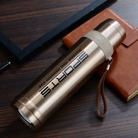 Hot N Cool Sports Vacuum Flask Stainless Steel Water Bottle For School Kids(750ML) - Oshi.pk - Buy & Sell Online