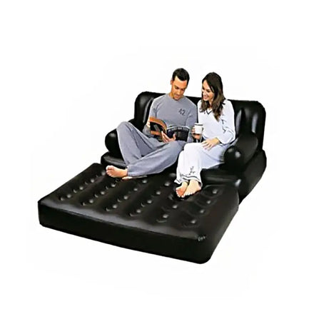 Comfort Quest 5 in 1 Multi-Function Double Airbed / Sofa / Lounger with Electric Sidewinder Pump - Oshi.pk - Buy & Sell Online