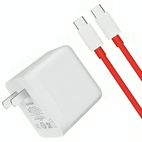 65 watt WARP Charger for OnePlus All Models With Data Cable |Warp Charger for OnePlus with Fast Charging Cable USB C to USB C - 65W Power Adapter - Oshi.pk - Buy & Sell Online