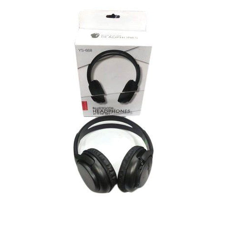 668 Black Wireless Bluetooth Headphones - Oshi.pk - Buy & Sell Online