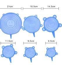 6pcs Silicone lids - Oshi.pk - Buy & Sell Online