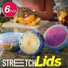 6pcs Silicone lids - Oshi.pk - Buy & Sell Online