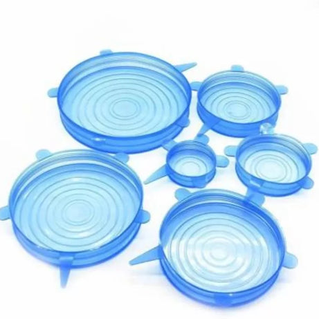 6Pcs silicone Stretch bowl covers Lids - Oshi.pk - Buy & Sell Online