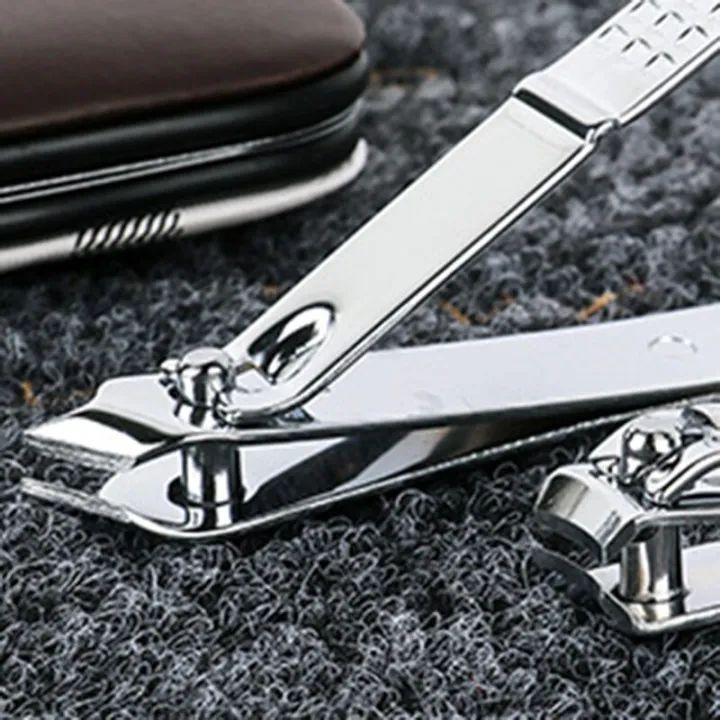 7PCS Nail Scissor Set Stainless Steel Nail Clippers Nail Clippers Pedicure Beauty Manicure Implement Household Pedicure - Oshi.pk - Buy & Sell Online