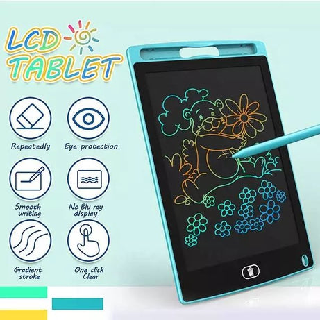 8.5 Inch LCD Writing Tablet For Kids(Multicolour) - Oshi.pk - Buy & Sell Online
