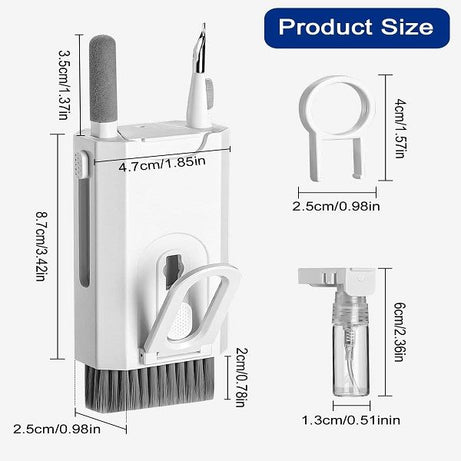 8 in 1 Multifunctional Keyboard Cleaning Brush with Keycap Puller - Oshi.pk - Buy & Sell Online
