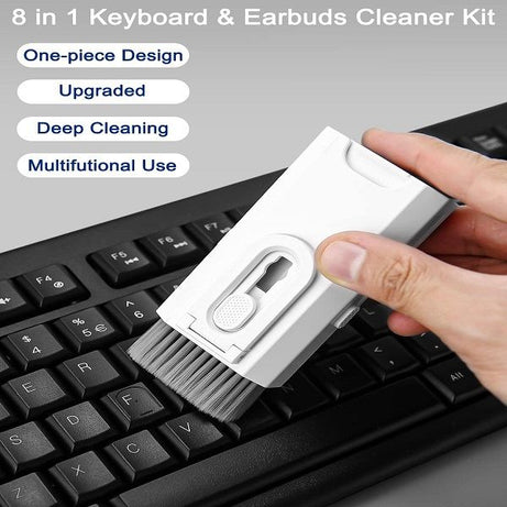 8 in 1 Multifunctional Keyboard Cleaning Brush with Keycap Puller - Oshi.pk - Buy & Sell Online
