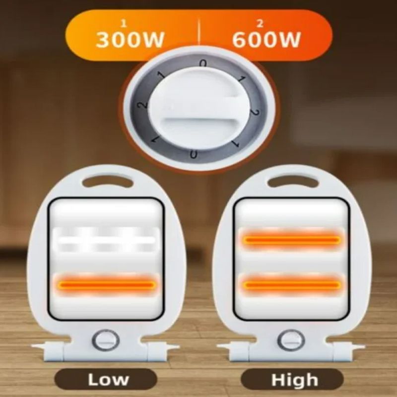 800W Space Heater Small Electric Ceramic Heater 2 Power Level - Oshi.pk - Buy & Sell Online