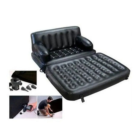 Comfort Quest 5 in 1 Multi-Function Double Airbed / Sofa / Lounger with Electric Sidewinder Pump - Oshi.pk - Buy & Sell Online