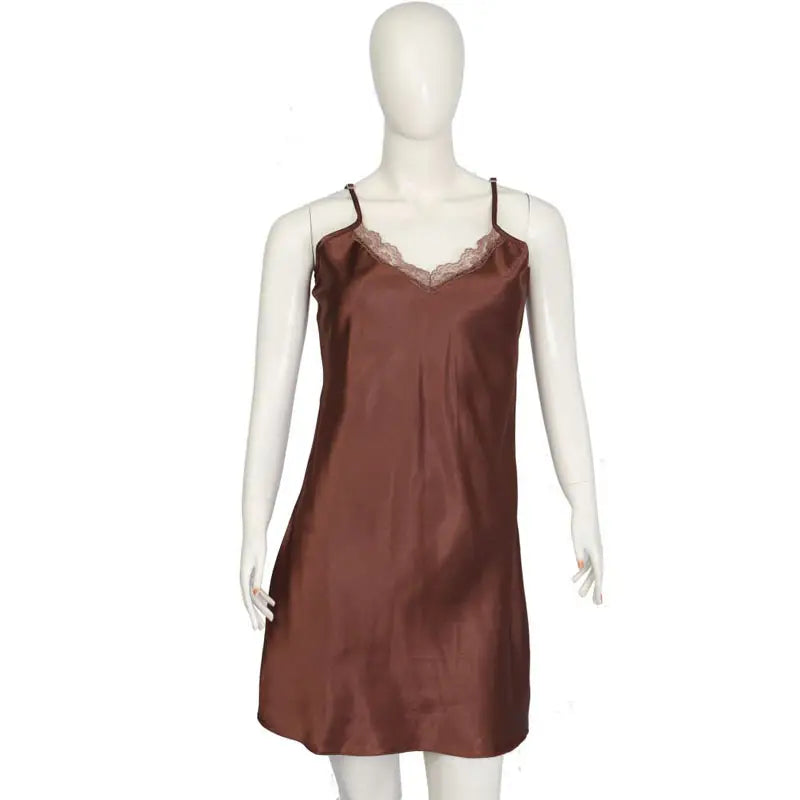 V-neck Lace Chemise for Her (CHE-02) - Oshi.pk - Buy & Sell Online