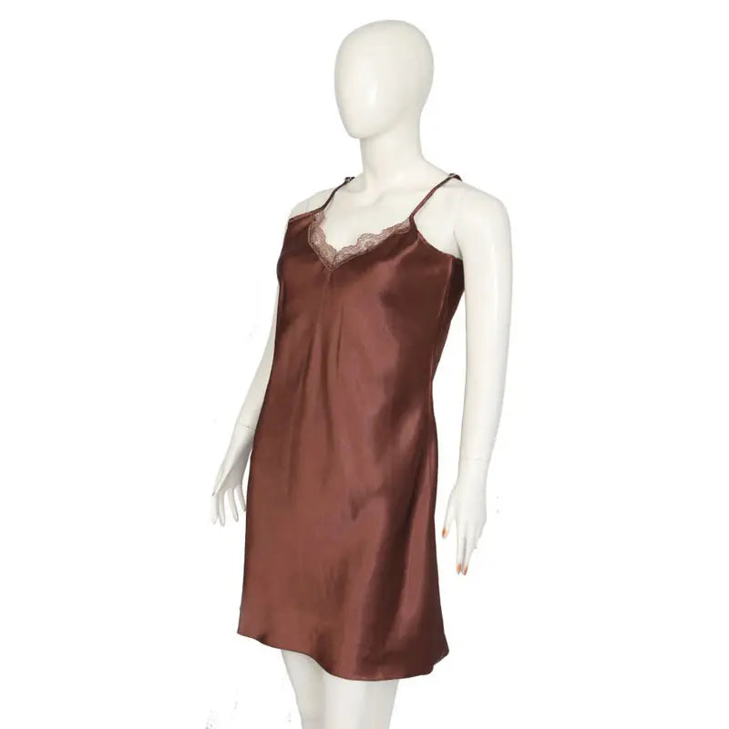 V-neck Lace Chemise for Her (CHE-02) - Oshi.pk - Buy & Sell Online