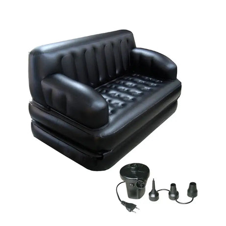 Comfort Quest 5 in 1 Multi-Function Double Airbed / Sofa / Lounger with Electric Sidewinder Pump - Oshi.pk - Buy & Sell Online