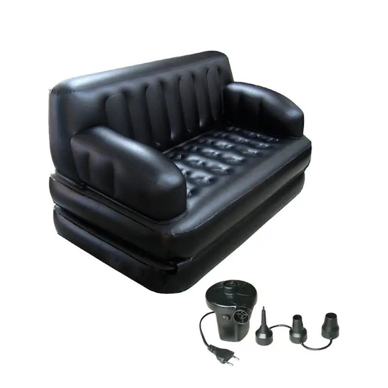 Comfort Quest 5 in 1 Multi-Function Double Airbed / Sofa / Lounger with Electric Sidewinder Pump - Oshi.pk - Buy & Sell Online
