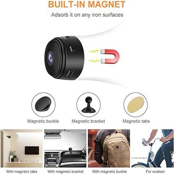 A9 1080p HD Magnetic WiFi Mini Camera - Oshi.pk - Buy & Sell Online