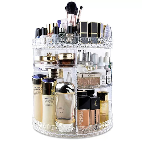 Acrylic Rotating Cosmetic Makeup Organizer