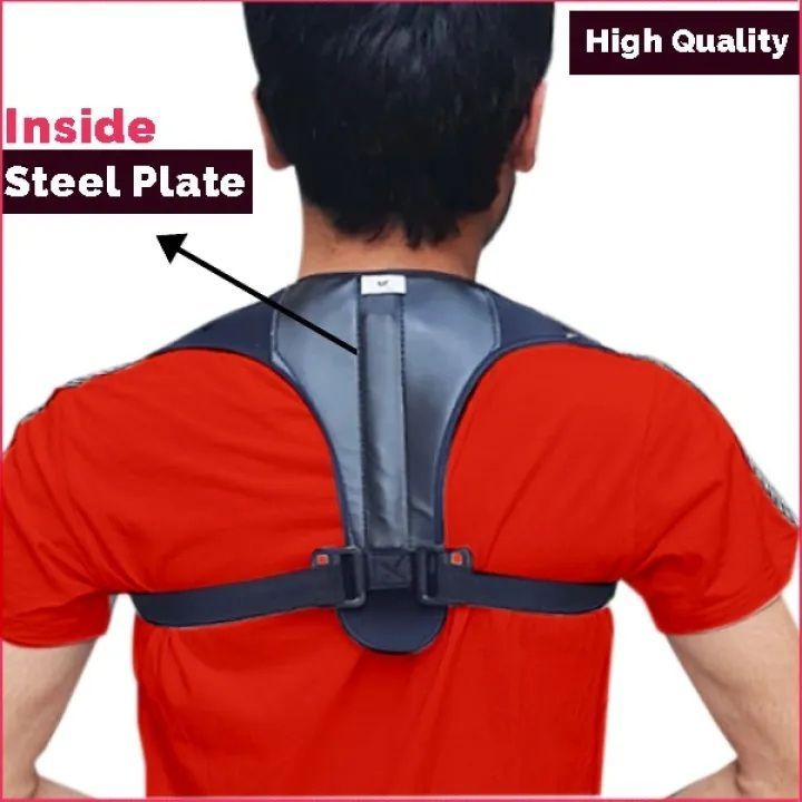 Adjustabale Back Posture Corrector For Student Men And Women Shoulder Lumbar Brace Support Belt - Oshi.pk - Buy & Sell Online