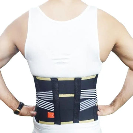 Adjustable Back support Belt for lower back pain Relief with Steel Plate - Oshi.pk - Buy & Sell Online