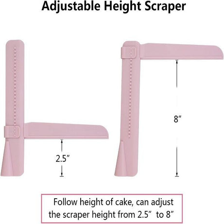 Adjustable Cake Scraper Smoother Fondant Decoration Polisher - Oshi.pk - Buy & Sell Online
