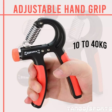 Adjustable Hand Grip Strengthener 10kg to 40kg hand grip adjustable exercise hand grip with Non-Slip Grips for Adjustable Resistance - Oshi.pk - Buy & Sell Online