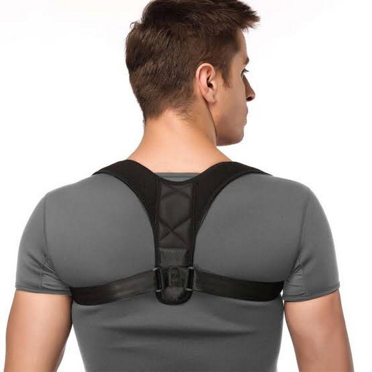 Adjustable Posture Corrector Belt Corset Back Brace Back Belt Lumbar Support Straight Corrector Back Pain Relief Shoulder Back - Oshi.pk - Buy & Sell Online