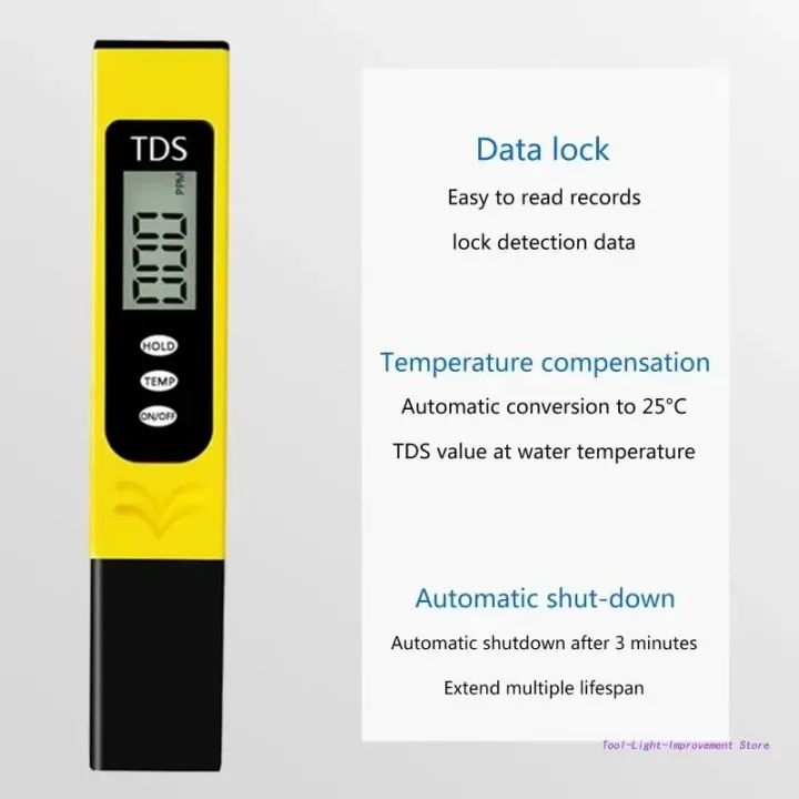 ADVANCED™ Digital Pocket TDS Meter with Temperature and Water Quality Measurement, Testing Mete - Oshi.pk - Buy & Sell Online