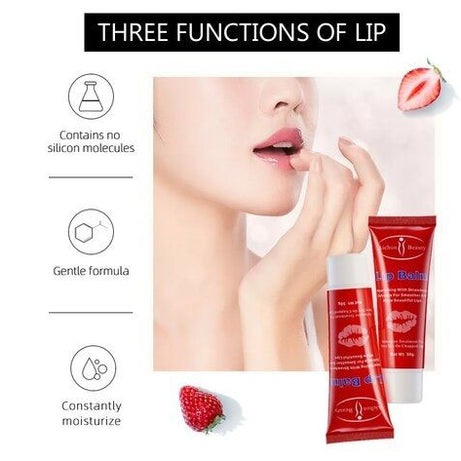 Aichun Beauty lip balm moisturizing and soothing highly concentrated lips with strawberry - 50 gm AC31174 - Oshi.pk - Buy & Sell Online