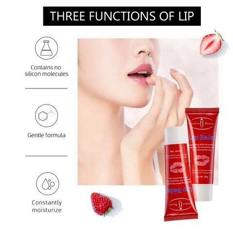 Aichun Beauty lip balm moisturizing and soothing highly concentrated lips with strawberry - 50 gm AC31174 - Oshi.pk - Buy & Sell Online