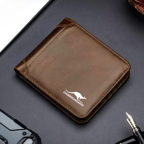 Aiks Wallet Men's RFID Blocking PU Leather Wallet with Zipper Multi Business Card Holder Purse - Oshi.pk - Buy & Sell Online