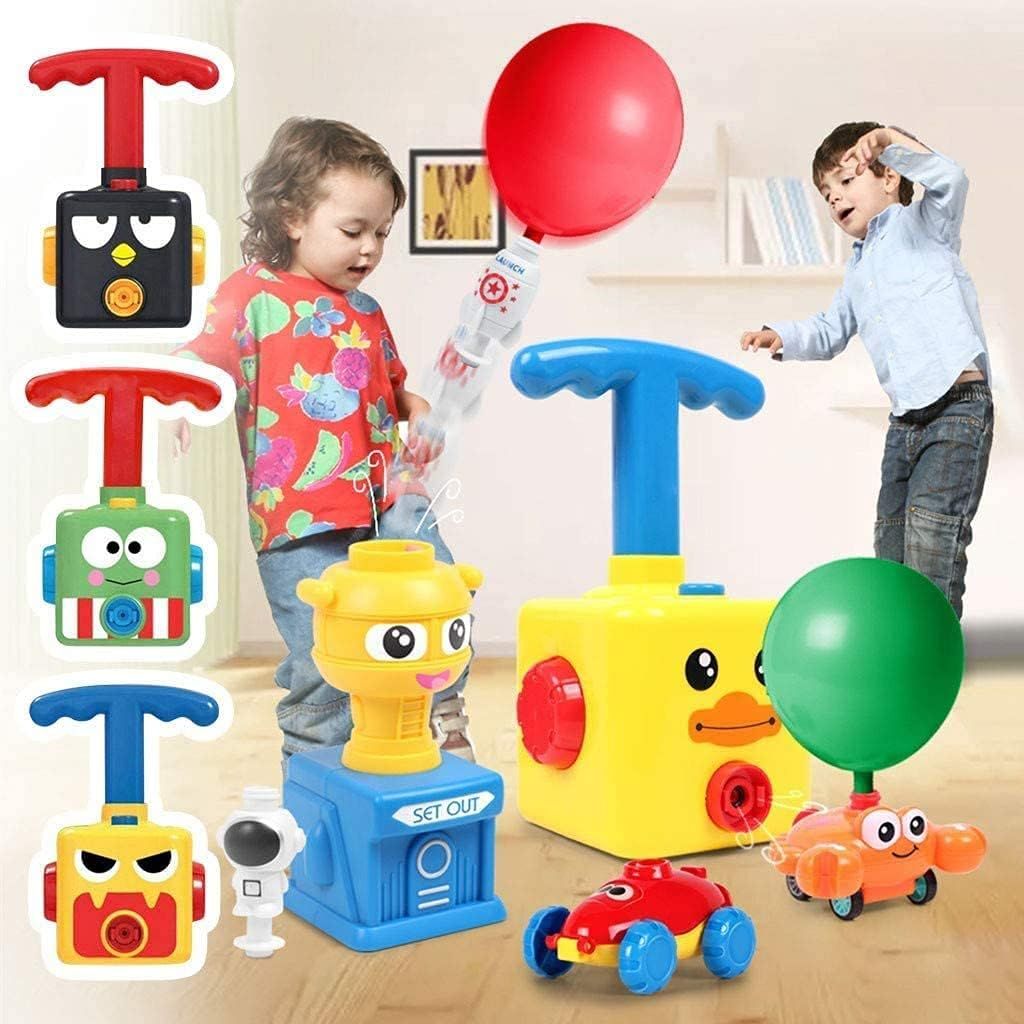 Air Power Toy Powered Balloon Launch Tower Balloon Car Toys for Kids - Oshi.pk - Buy & Sell Online
