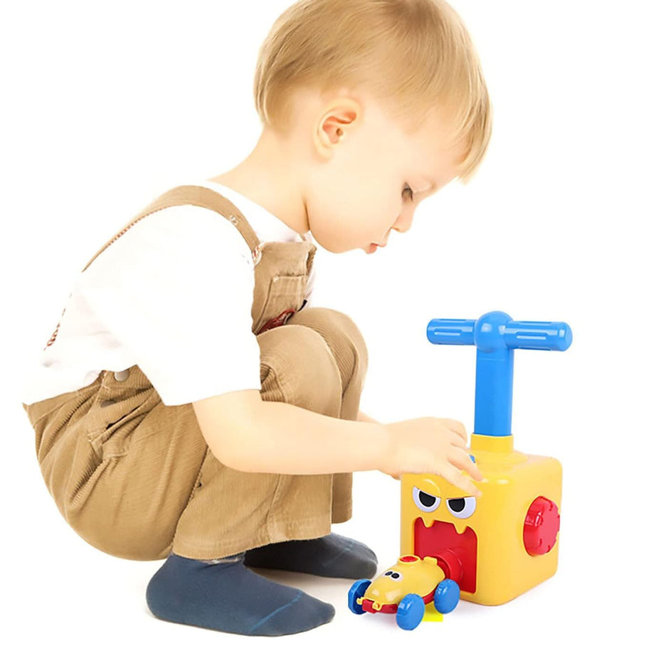 Air Power Toy Powered Balloon Launch Tower Balloon Car Toys for Kids - Oshi.pk - Buy & Sell Online