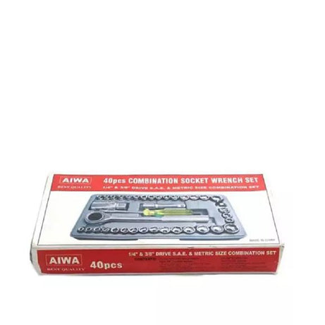 Aiwa 40 Pcs Combination Socket Wrench Tool Kit - Oshi.pk - Buy & Sell Online