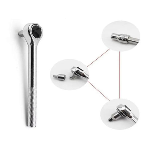 Aiwa 40 Pieces Multi Purpose Combination Socket Wrench Set with 1/4 Ratchet Handle - Oshi.pk - Buy & Sell Online