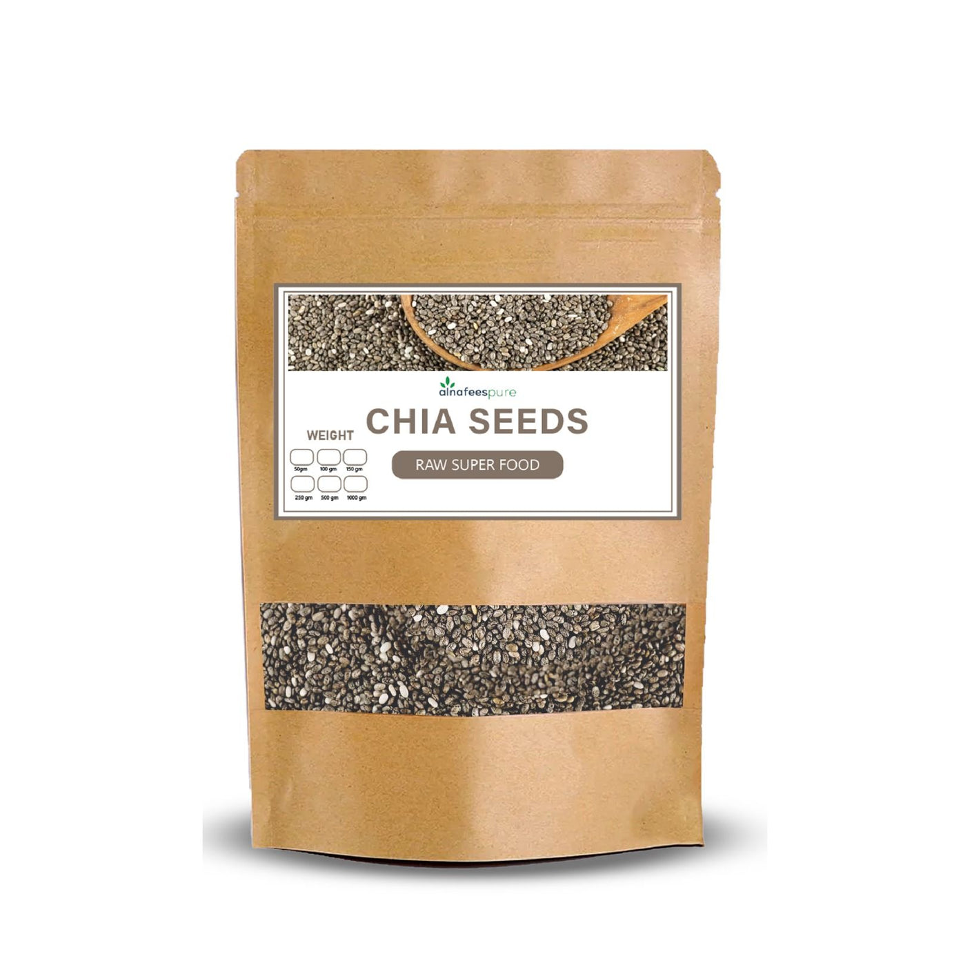 Alnafeespure Chia Seeds 100 % Original For Weight Loss 500 Grams - Oshi.pk - Buy & Sell Online