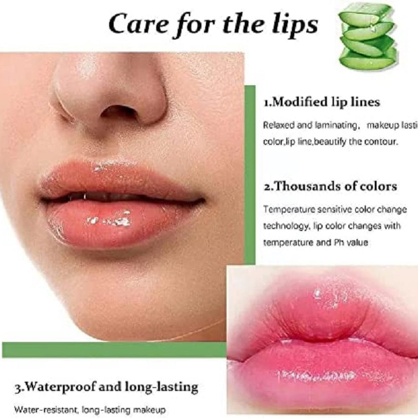 Aloe Vera Lip Balm Moisturizing Soothing Lips - Oshi.pk - Buy & Sell Online