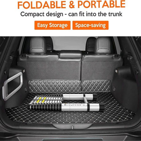 Aluminum Telescopic Ladder 2.6m 9 Fit - Oshi.pk - Buy & Sell Online