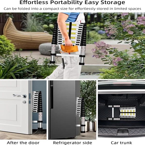 Aluminum Telescopic Ladder 3.2m 10 Fit - Oshi.pk - Buy & Sell Online