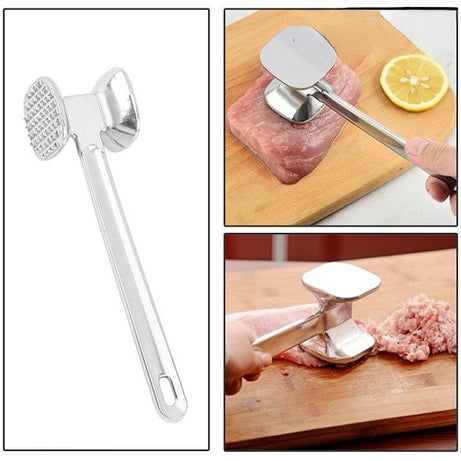 Aluminum Two Sided Beaf Meat Hammer Mallet Tenderizer - Oshi.pk - Buy & Sell Online