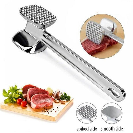 Aluminum Two Sided Beaf Meat Hammer Mallet Tenderizer - Oshi.pk - Buy & Sell Online
