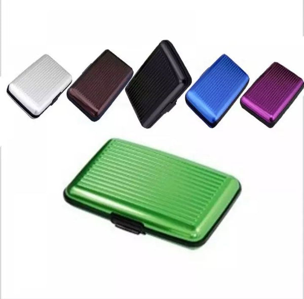 Aluminum Water Proof Resistant Card Protect Holder For Unisex Aluma wallet Mini slim card holder wallet for men - Oshi.pk - Buy & Sell Online