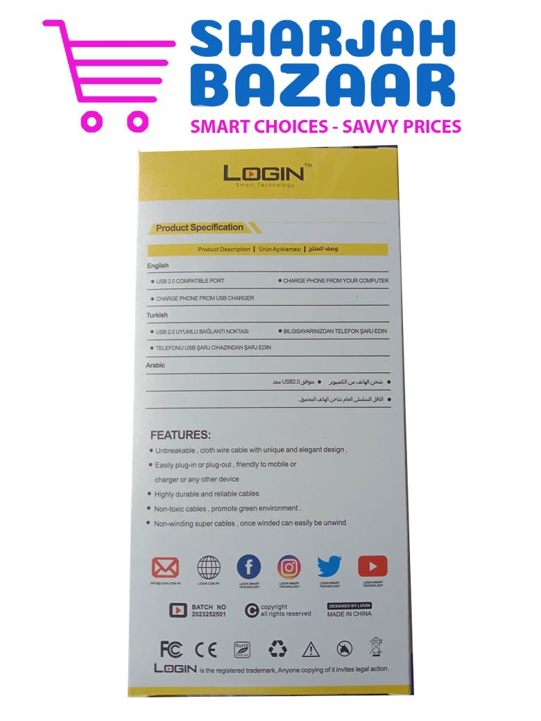 Android - Type C - iPhone - 3 in one Fast data cable - Oshi.pk - Buy & Sell Online