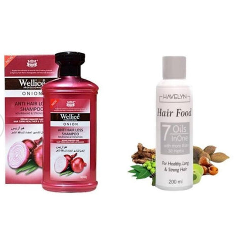 Anti Hair Loss Shampoo And Hair Food Oil Deal - Oshi.pk - Buy & Sell Online