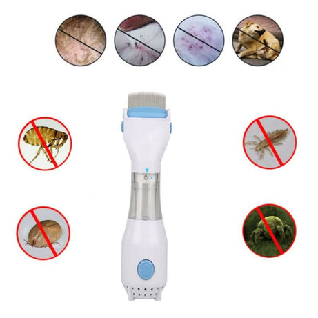 Anti Lice And Nit Eggs Removing V-Comb Electric Machine Painless And Chemical Free Multipurose V-Comb with Extra Filters Premium Quality Product - Oshi.pk - Buy & Sell Online