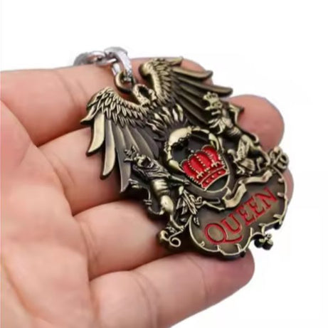 Antique Bronze Queen Logo Badges Keychain - Oshi.pk - Buy & Sell Online